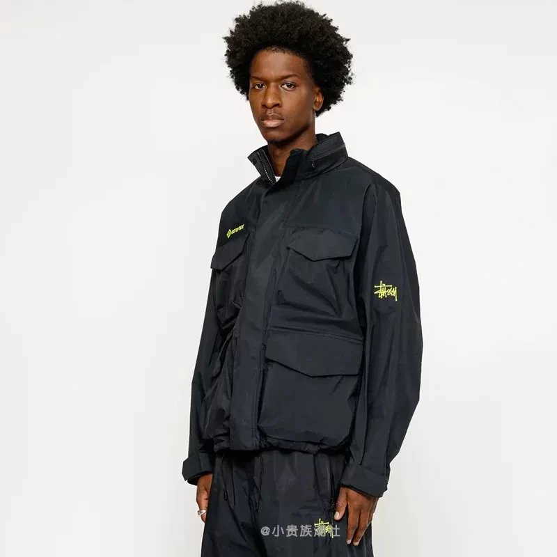 Stussy Jackets Top Version Joint Name Joint Name Classic logo Windcheater Jacket Coat