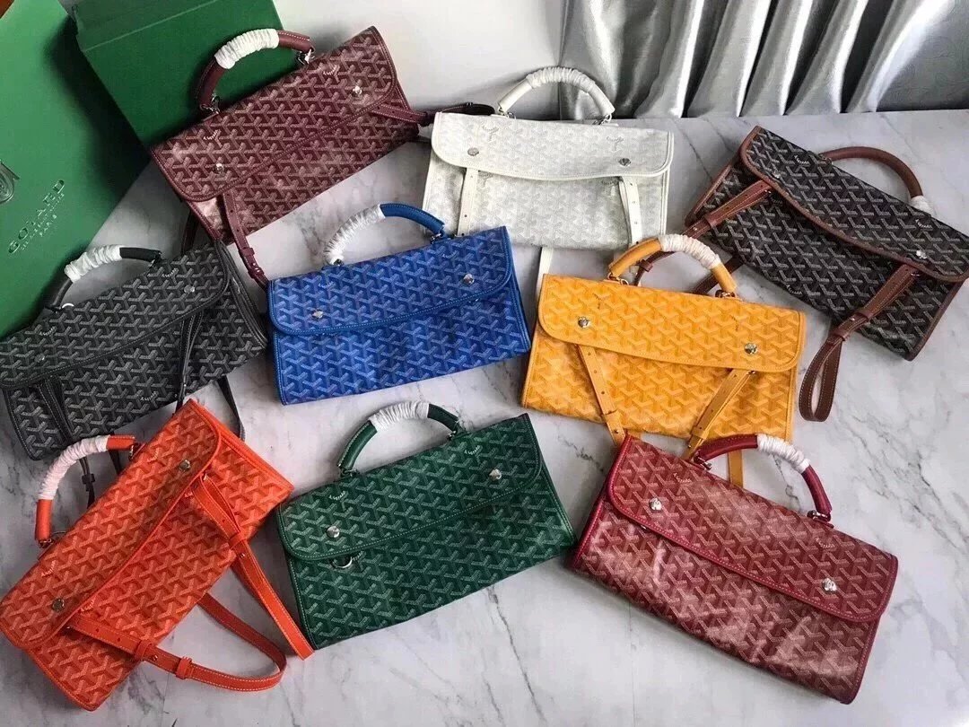 Goyard Bag Top version 【High Edition】SaintLeger Backpack020318Folding Bag Portable Briefcase Backpack Schoolbag Backpack Backpack Sports Bag Travel Bag Men's Bag