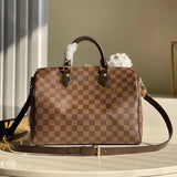 Louis Vuitton LV Women's Bag 【Version】M41112Required S*PEEDY25Presbyopic Pillow Bag M41113speed30Handbag M41112Checkerboard N41367Shoulder Messenger Bag Handbag Shoulder Bag Messenger Bag Women's Bag N42373White Plaid M41106Large Size40