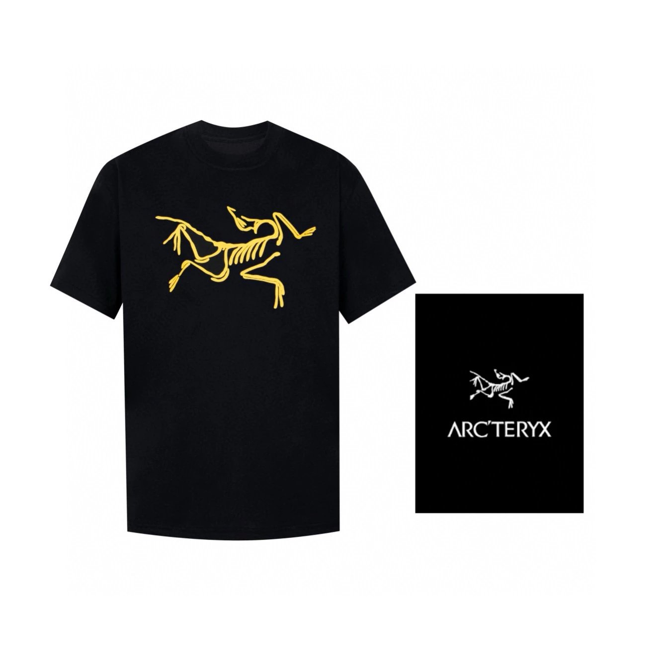 Arc'teryx T-shirt Top Version Co-Branded Printing Men's and Women's Same Style Short Sleeve T Summer Fashion T-shirt