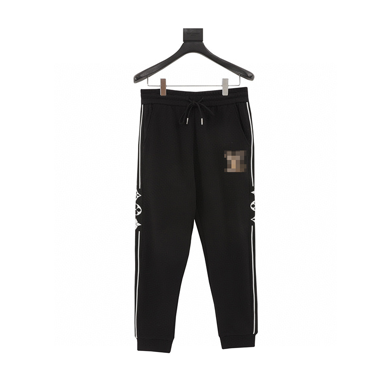 Louis Vuitton LV Sweatpants Gold Letter & Trousers Same Style for Men and Women