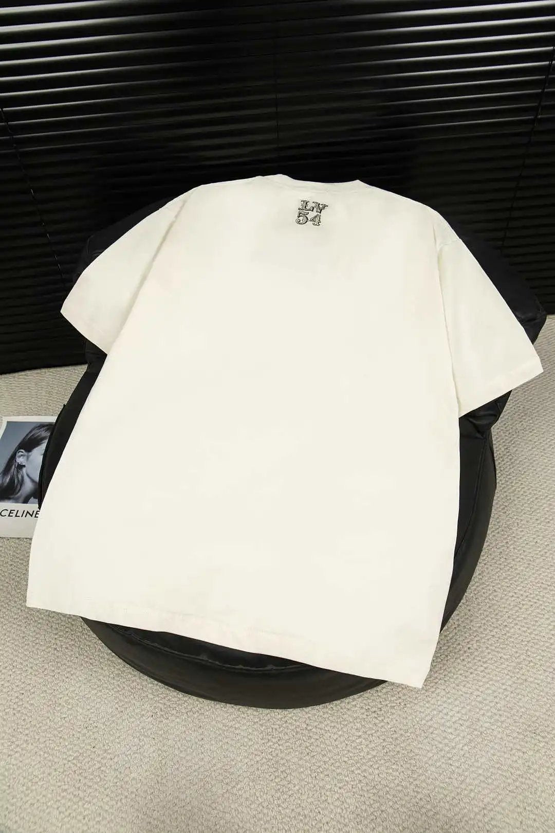 Louis Vuitton LV T-shirt Front Snowflake Metal Rhinestone Embroidery logo round Neck Short Sleeve25ss New pure cotton T Unisex T-Shirt OS Loose Fit Base Shirt Top Half Sleeve T-Shirt