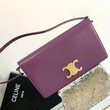 Celine women's bag Top version 【Ceiling Level】2022Autumn and Winter New Underarm Bag trapezetriomphe Retro Arc De Triomphe Underarm Bag Clutch Shoulder Bag Genuine Leather Bag Women's Bag