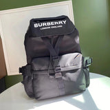 Burberry backpack Top version School Bag Men Women Unisex Backpack Backpack New Hiking Backpack Kingdom」Decoration Nevis Leisure All-Match Fashion Business Travel Bag