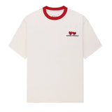 Maison Margiela T-shirt Letter graffiti520Digital Printing logo round Neck Short Sleeve25ss New Pure Cotton Unisex Style T T-shirt OS Loose Fit Base Shirt Short Sleeve Top T-Shirt