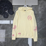 Chrome Hearts Hoodie Cross Hooded Sweater Loose Men's and Women's Zipper Hoodie