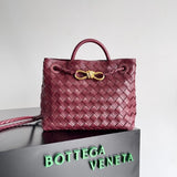 Bottega Veneta Women's Bag Top version 【Level Surrogate Shopping】Home New andiamo Handbag Woven Bag Horoscope Buckle Briefcase Large45cm Shopping Bag Tote Bag tote Bag Handbag Shoulder Crossbody Bag24New Women's Bag New Color Idle Style Square Pocket Bag