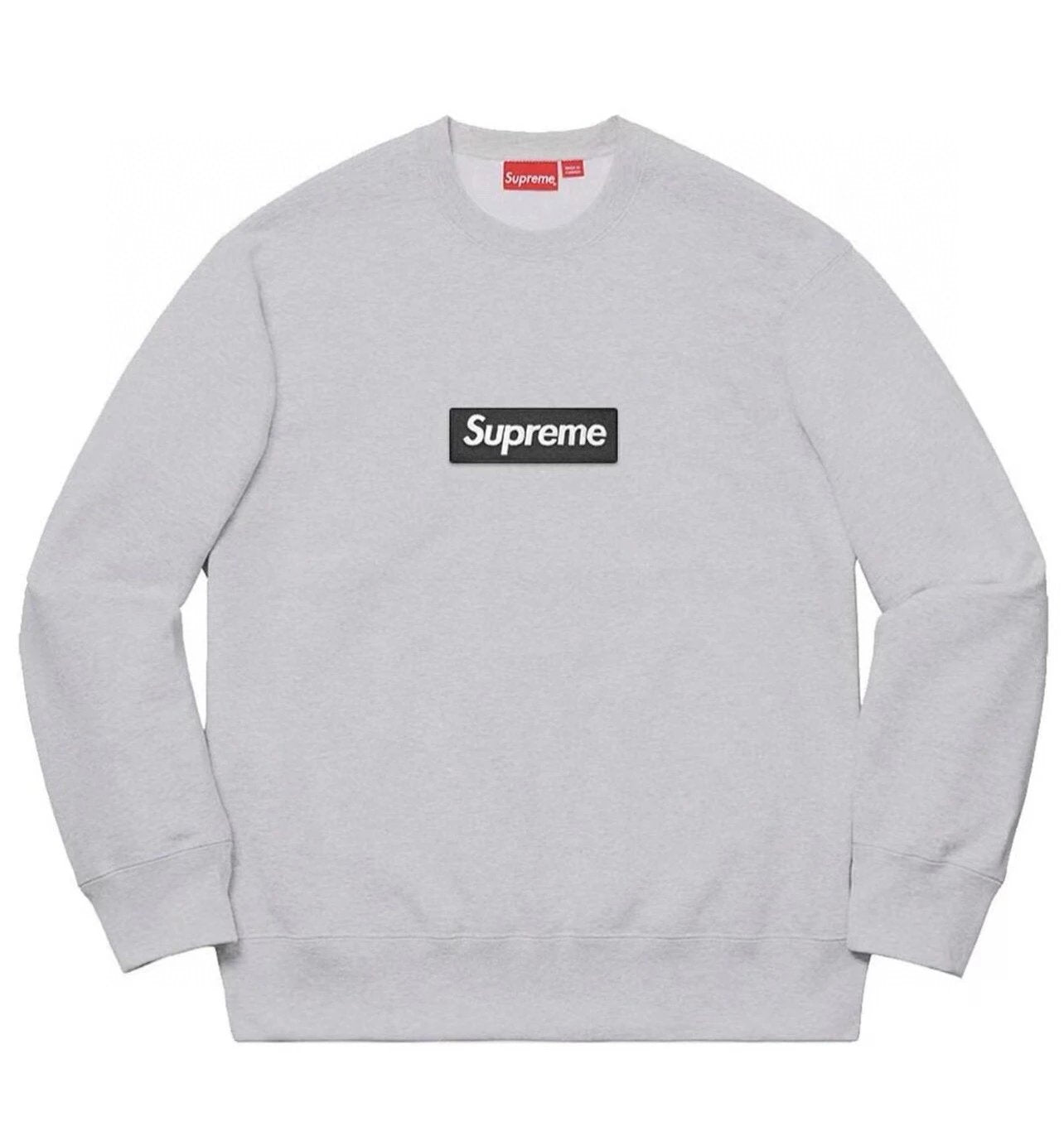 Supreme Hoodie Top Version Sweater Classic Bogo Letter Embroidered Crew Neck Sweater