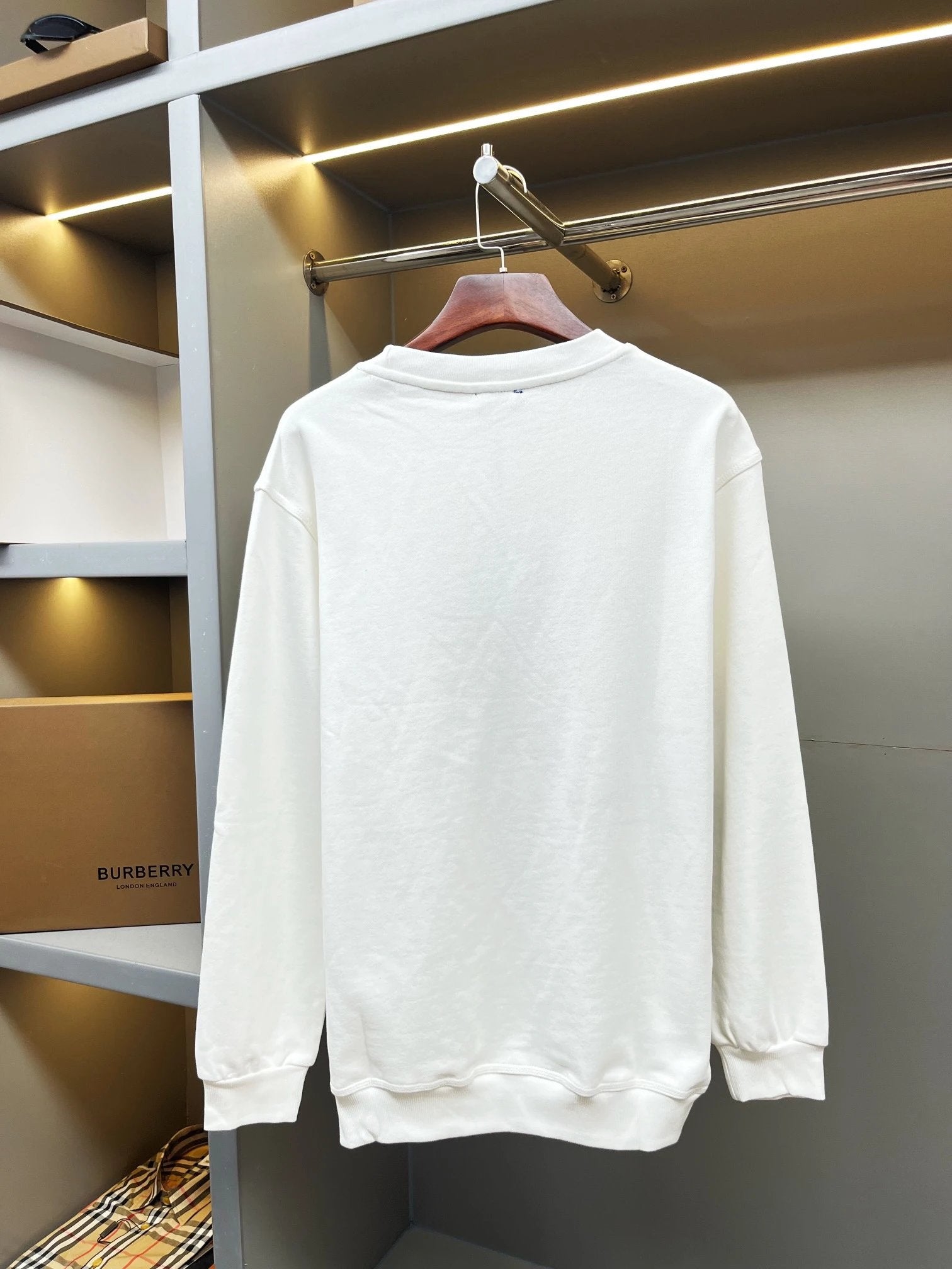 Burberry Hoodie Equestrian Knight Print Crewneck Sweatshirt Unisex Autumn Winter New Arrival