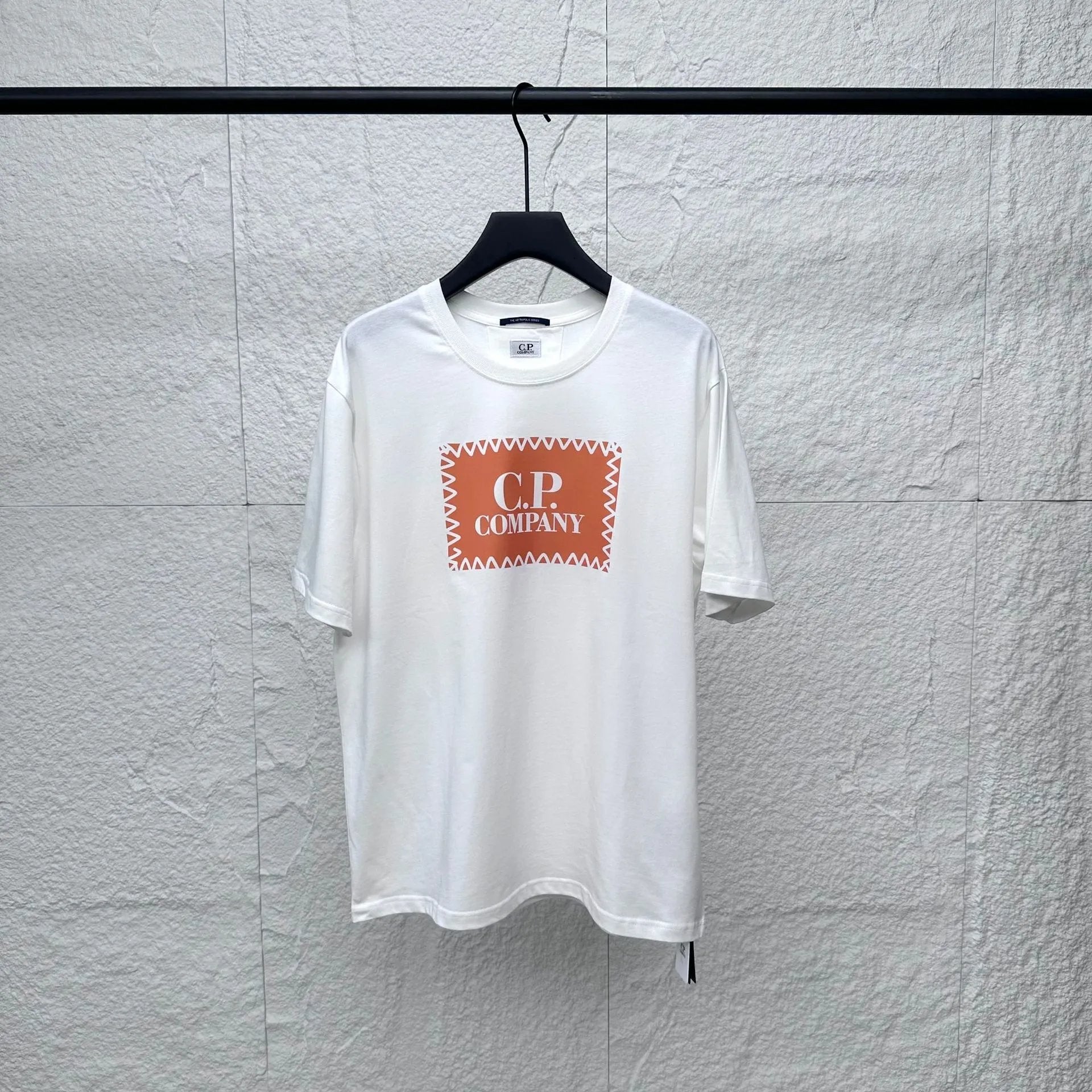 CP Company T-shirt Summer Hot CP Men's Cotton round Neck Short Sleeve T Youth Student Minimalist Loose Half-Sleeved T-shirt