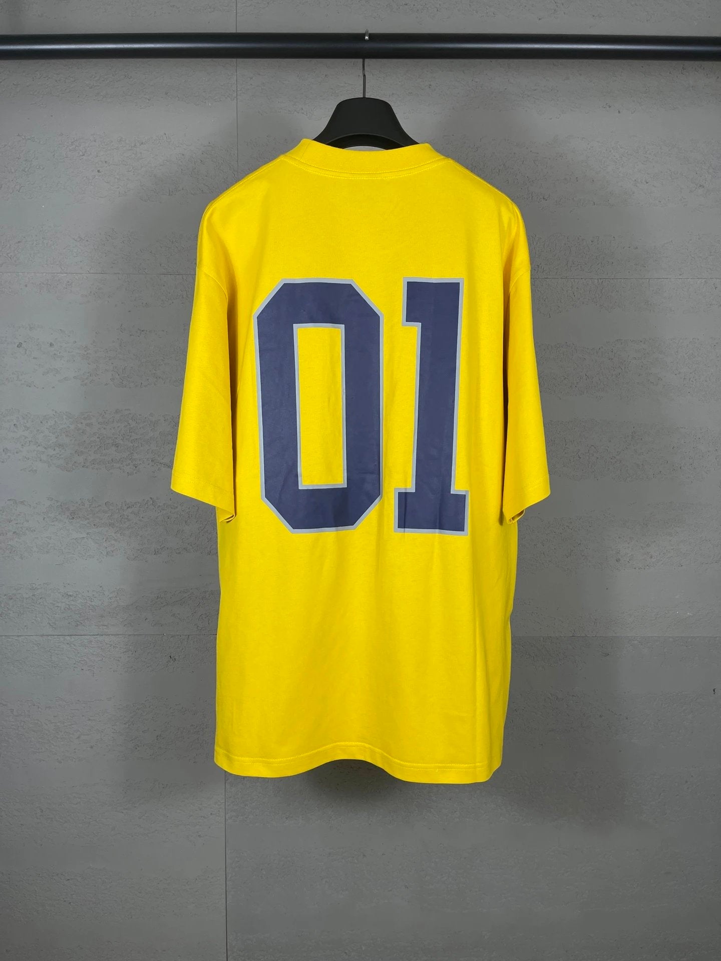Balenciaga T-shirt Front and Back Basketball Number Printing logo round Neck Short Sleeve25ss New Pure Cotton Unisex Style T Casual T-Shirt Base Layer Shirt OS Loose Fit Half Sleeve Top Plus Size