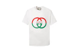 Gucci T-shirt 25ss Double G Logo Crew Neck Short Sleeve Pure Cotton T Unisex T-Shirt OS Loose Fit Base Shirt Summer New Casual Simple T-Shirt