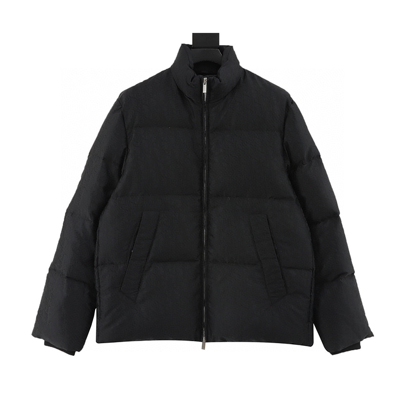 Dior Down Jacket Autumn and Winter New Polo Collar down Jacket Coat Men and Women Same Style