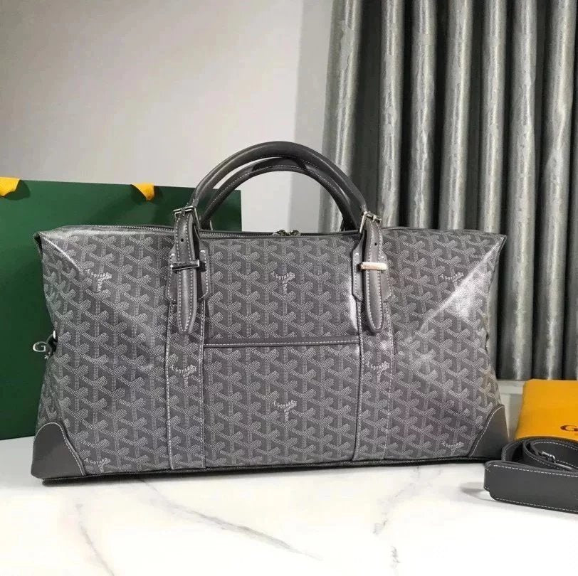 Goyard Bag Top version New Product Boeing Travel Bag Gym Bag Travel Business Trip Luggage Bag Travel Bag Large Capacity Bag Elegant Handbag Men's and Women's Bags50cm45cm Travel Bag Travel Bag Travel Bag