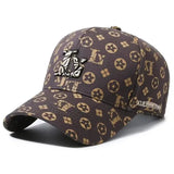 Louis Vuitton LV Hat 2024New Baseball Cap Men's and Women's Face-Showing Little Wild Hat Summer Sports Sun Protection Hat Fashion Street Peaked Cap