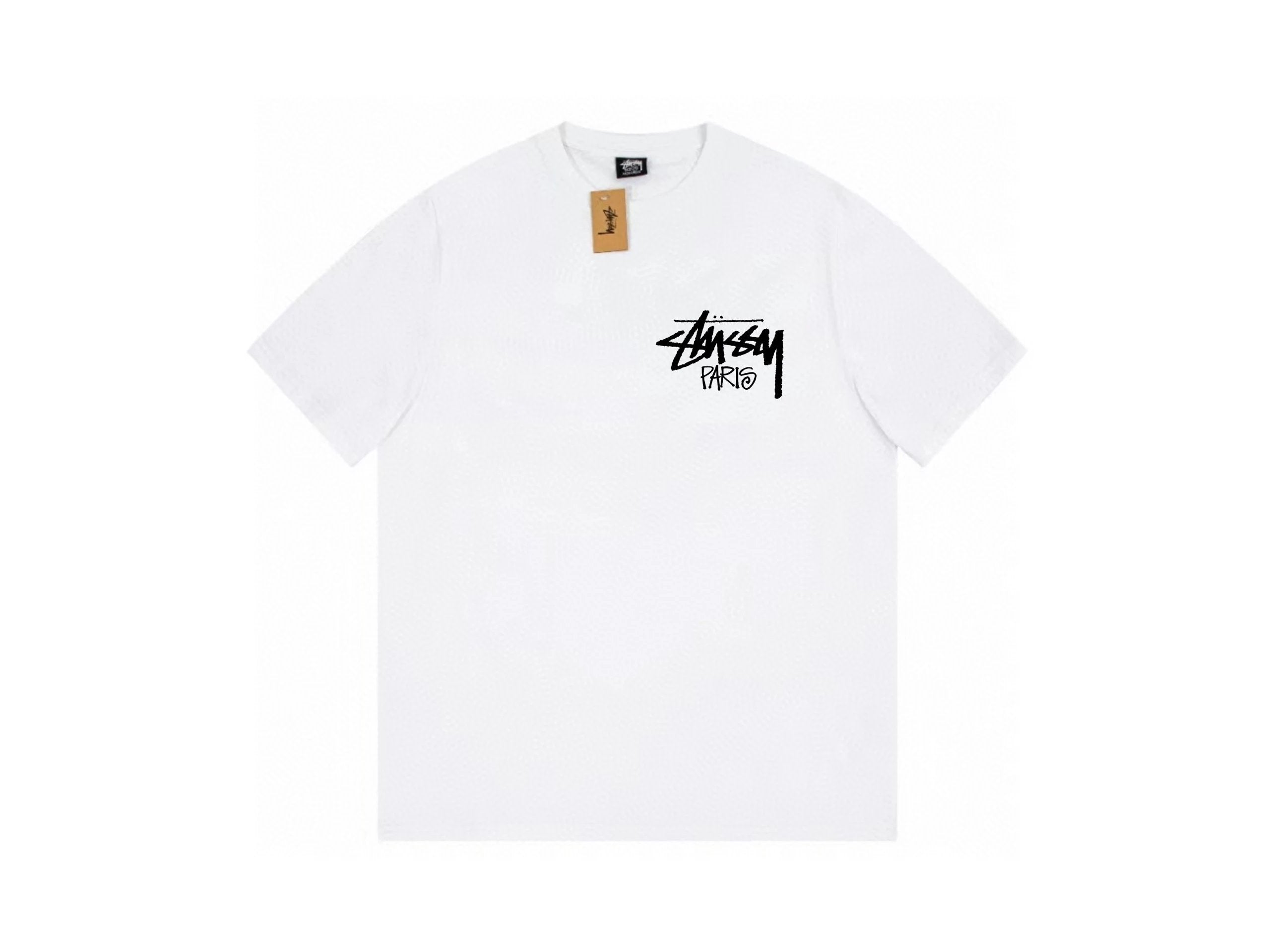 Stussy T-shirt Top Version Classic Basic logo Printed round Neck Loose Summer Couple Short Sleeve T T-shirt Fashion