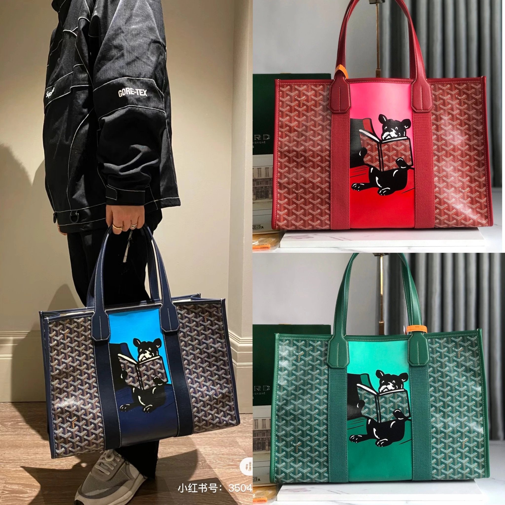 Goyard Bag Top version Counter Latest Upgraded New Color Villette Jarre Aero Bull Graffiti Tote Bag tote Bag Handbag New Letter Pack Shopping Bag Mummy Bag Women's Bag Beach Bag Men's Portable Tote Computer Bag Leisure Bag Women's Bag Leather Shoulder Por