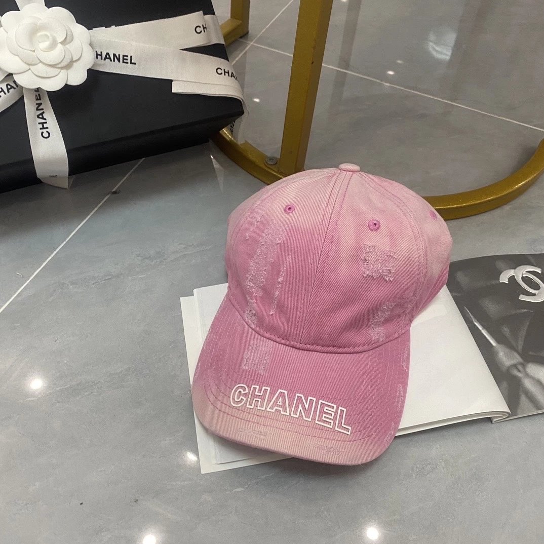 Chanel Hat Peaked Cap Spring and Summer New High Quality Fashion Hat❤️Washed Baseball Cap8Color Input