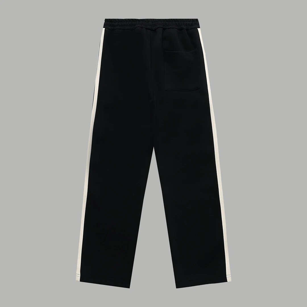 Celine Sweatpants Embroidered Ribbon Straight Sweatpants Sports Pants Autumn Unisex Long Pants Drawstring Winter Loose Plus Size Casual Pants High Waist