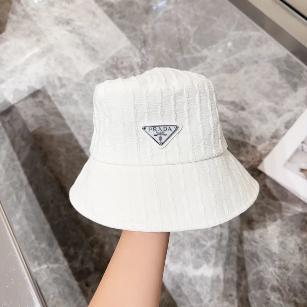 PRADA Hat Fashion Trend Bucket Hat Hat