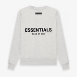 ESSENTIALS Hoodie Top Version Duplex Eight Season Flocking Printed Crew Neck Sweatshirt Men's Spring Autumn American Fashion Brand