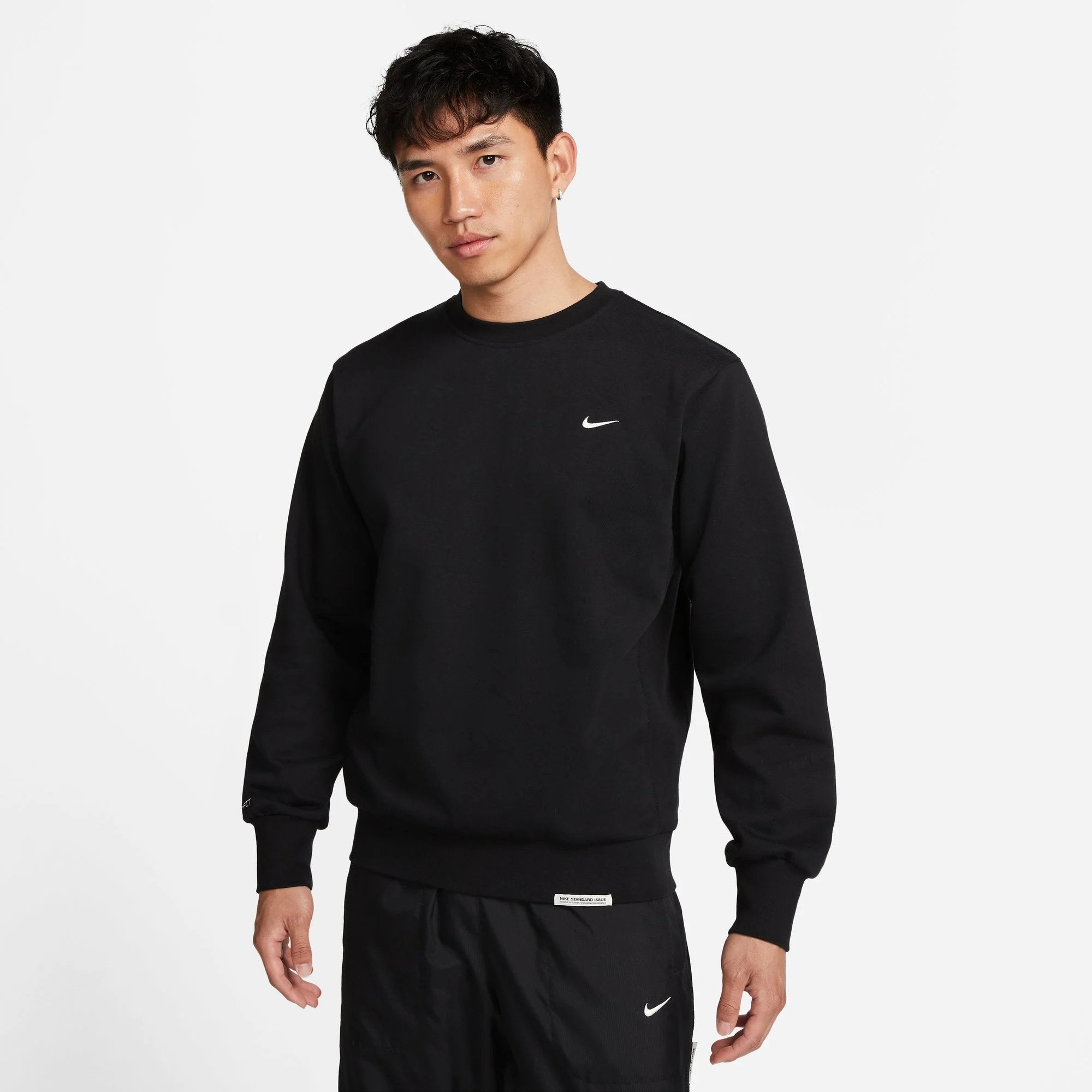 Nike Men's Sweater Spring Training Casual Breathable round Neck Sports Long-Sleeved Top Pullover DQ5821