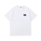Dior T-shirt Chest Letter Towel Embroidery logo round Neck Short Sleeve25ss New Pure Cotton Unisex Style T T-shirt OS Loose Fit Base Shirt Top Half Sleeve T-Shirt