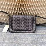 Goyard Bag Top version Men's and Women's Bags Unisex Three-Layer Bag Classic plumet Mini WOC Envelope Package One-Shoulder Crossbody Y Letters logo Clutch Envelope Package