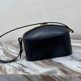 Celine women's bag Top version Goddess Clip Bag Lunch Box Bag Crossbody Bag Shoulder Bag Handbag TRIOMPHECANVAS Cowhide Lunch Box Handbag Women's Bag196412
