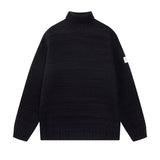 Maison Margiela Sweater 3D Knitted Turtleneck Distressed Sweater Casual Loose Fit Versatile Pullover Knitwear os Unisex Inner Layer Design24ss Autumn and Winter New Products