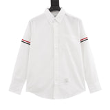 Thom Browne Shirt Double Armband Shirt for Men and Women