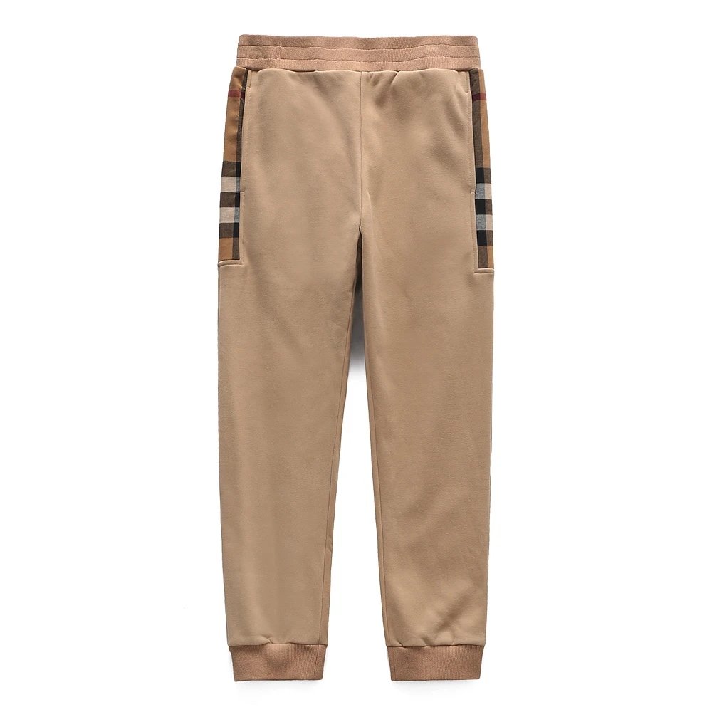 Burberry Sweatpants Classic Plaid Thickened Jogger Pants Casual Pants Elastic Waist Sweatpants Unisex Sportswear24ss Autumn and Winter New Products