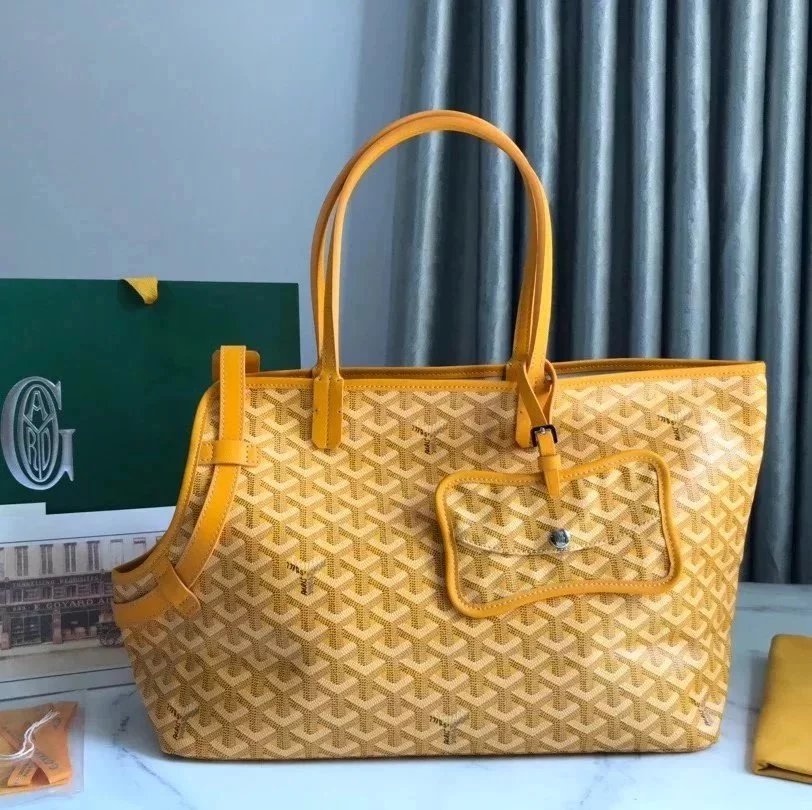Goyard Bag Top version Elegant German New Product ChienGris&Pocket Pet Bag Travel Pet Bag Shopping Bag tote Cute Pet Bag Dog Bag Pet Bag