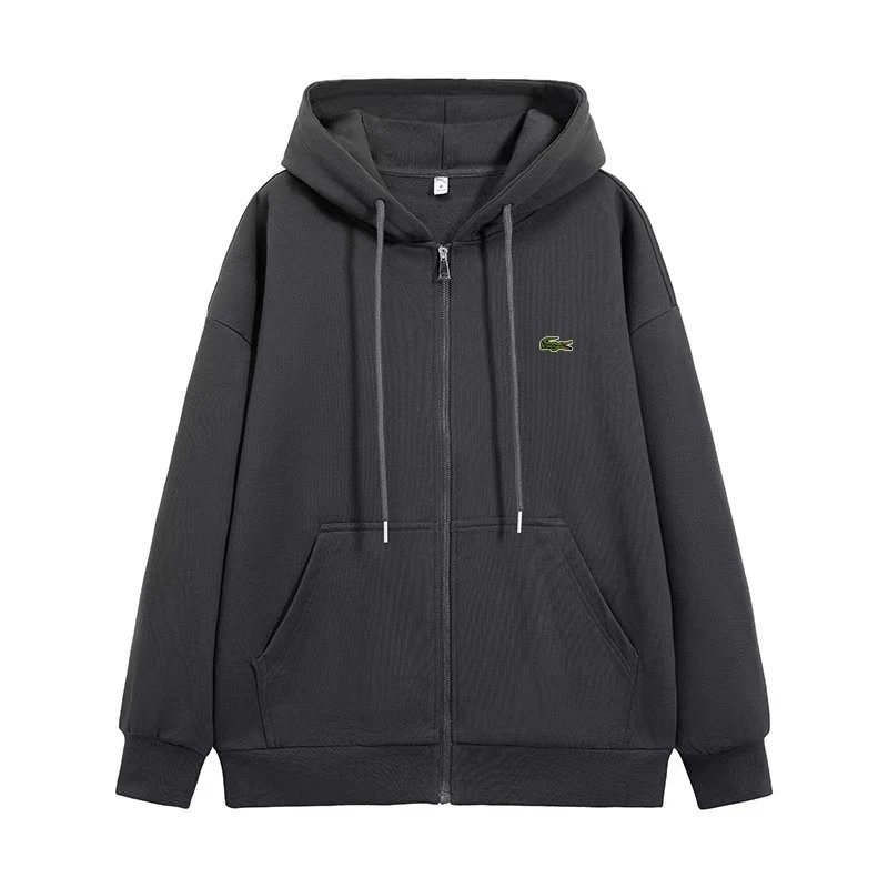 Lacoste Hoodie Autumn and Winter Leisure Fashion Hooded Sweatshirt（P-0049）