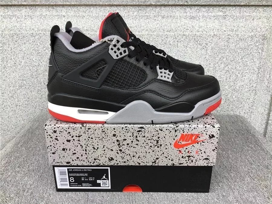 Air Jordan 4 shoes All-Match Fashion Men's Casual Sports Shoes--