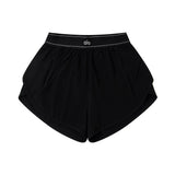 Alo Yoga Yoga Pants Letter Logo logo Wide-leg Five-point Shorts25ss New Drawstring Casual Women's Summer Pants5Two-in-One Casual Sweatpants Pure Cotton Joggers