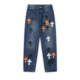 Chrome Hearts Jeans New Fashion All-Match Jeans