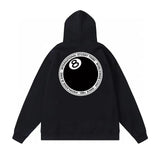 Stussy Hoodie Original Label Delivery2023New Classic Printing Black8Sweater STU World Tour tu Western Youth Pullover