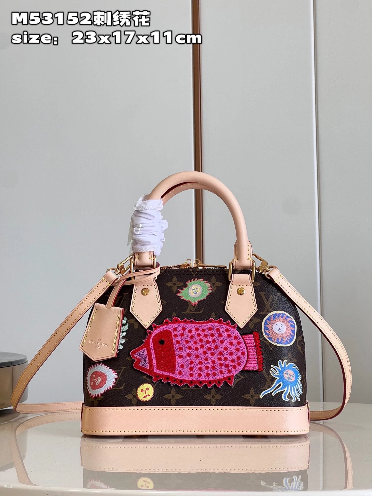 Louis Vuitton LV Women's Bag Top version Presbyopic Shell Bag Portable Shoulder Bag Messenger Bag Women's Bag