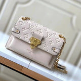 Louis Vuitton LV Women's Bag Top version 【Channel Goods】M44550M44553miniVavinbbM44151Small Size Chain Bag Special Channels Italy Imported Original Calfskin A Grade Pure Steel Thick Plated Hardware Super Beautiful Not Bad Street Single Shoulder Bag Messeng