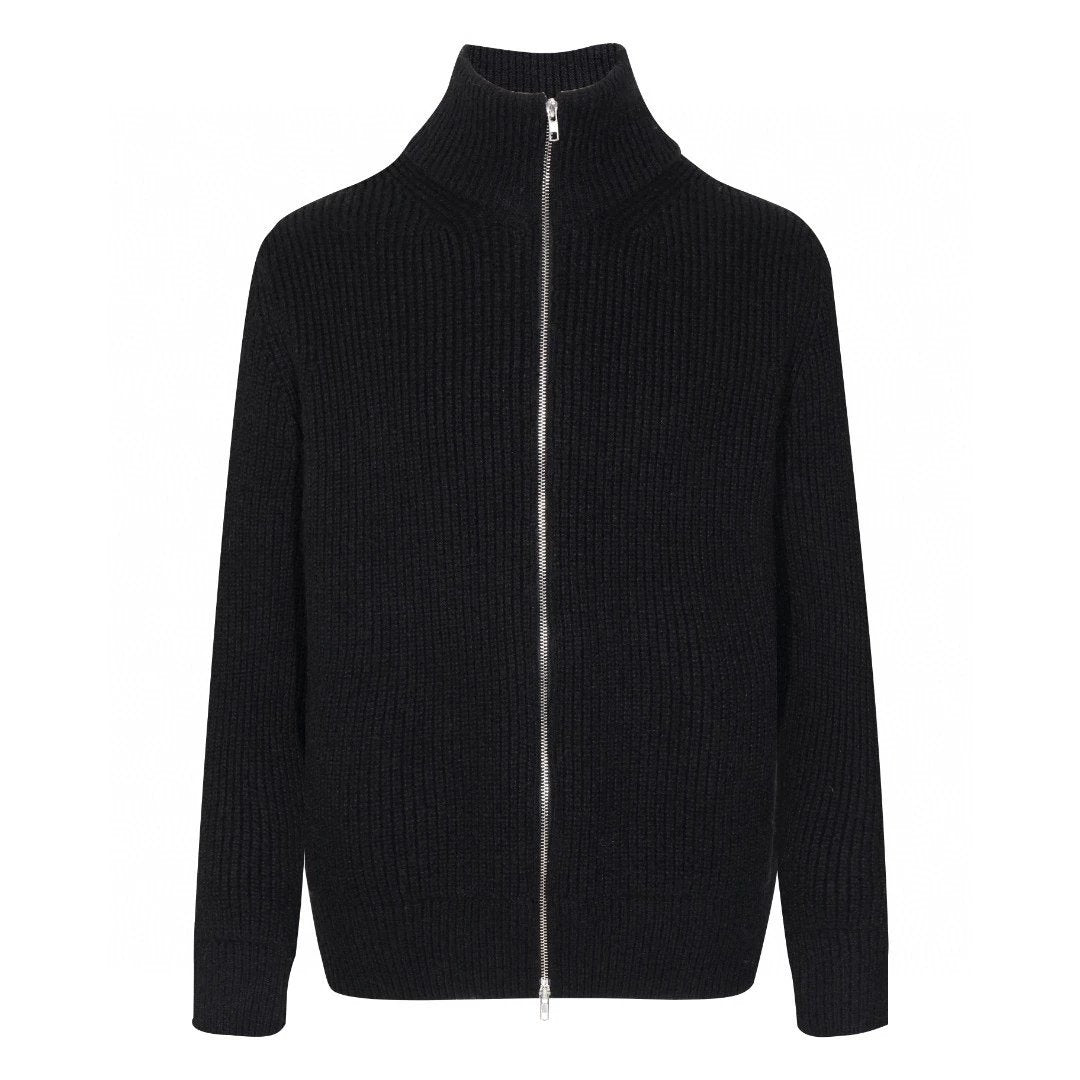 Maison Margiela Sweater Top Version Zipper Turtleneck Wool Coat Sweater Autumn and Winter Men's and Women's Sweaters