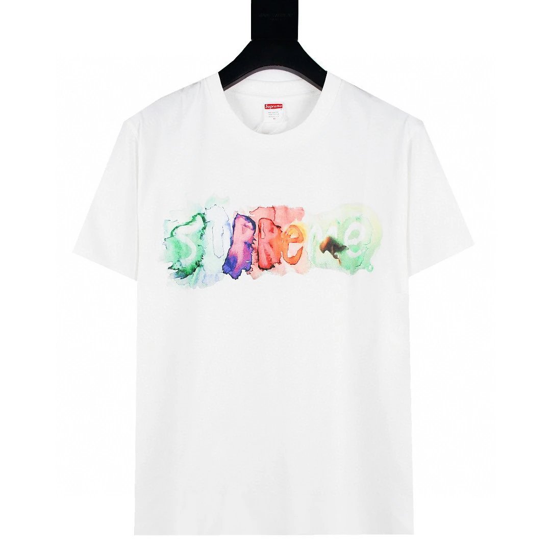 Supreme T-shirt Top Version­Trendy Classic Cherry Meditation Old Reggae Anna Nick Cotton Short Sleeve