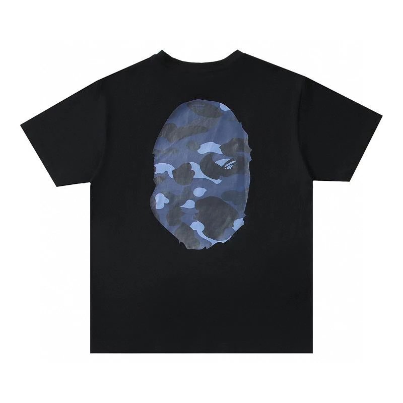 Bape T-shirt Top Version Men's Spring/Summer Tie-Dyed Printed Short Sleeve T T-shirt110036I