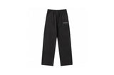 Balenciaga Sweatpants Classic Wave Embroidery logo Straight Leg Sweatpants Sports Pants Autumn Unisex Long Pants Drawstring Winter Loose Plus Size Casual Pants High Waist Color Block