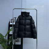 Canada Goose Down Jacket Top Version Black Label Short down Jacket Couple Jacket Men