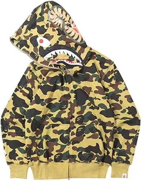 Bape Hoodie Trendy Fashion Sweater Coat