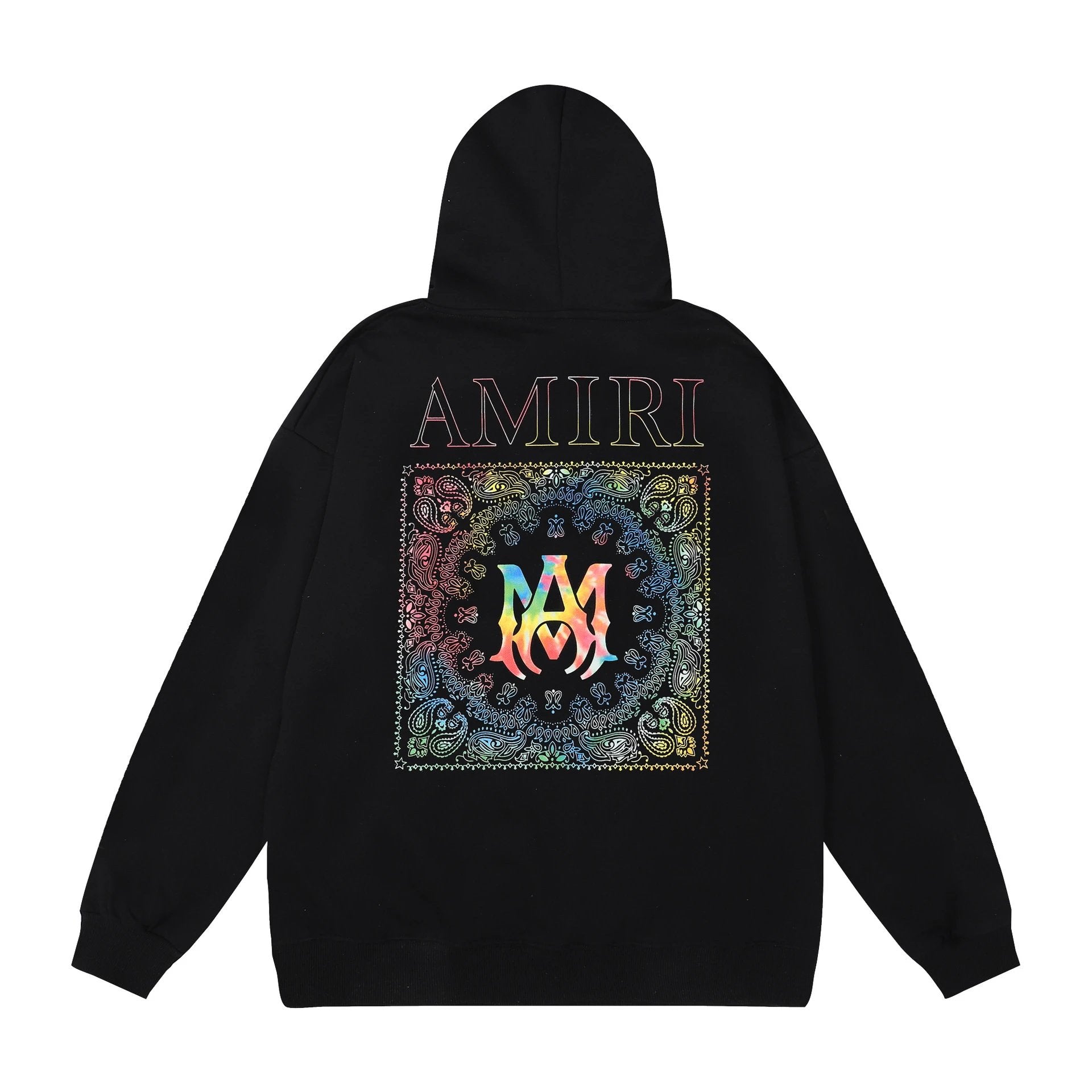 Amiri Hoodie 2023Autumn and Winter New Colorful Pattern Letters Printed Hoodie Men and Women Same Style