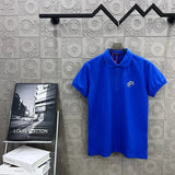 Louis Vuitton LV T-shirt Small chest letters logo Embroidery POLO Short Sleeve Turn-down Collar Shirt Unisex Summer Loose Fit T Business Commuter Short Sleeve Shirt Plus Size