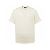 Chrome Hearts T-shirt Front Patch Embroidery Large logo round Neck Short Sleeve25ss New Pure Cotton Unisex Style T T-shirt OS Loose Fit Base Shirt Short Sleeve T-Shirt Top