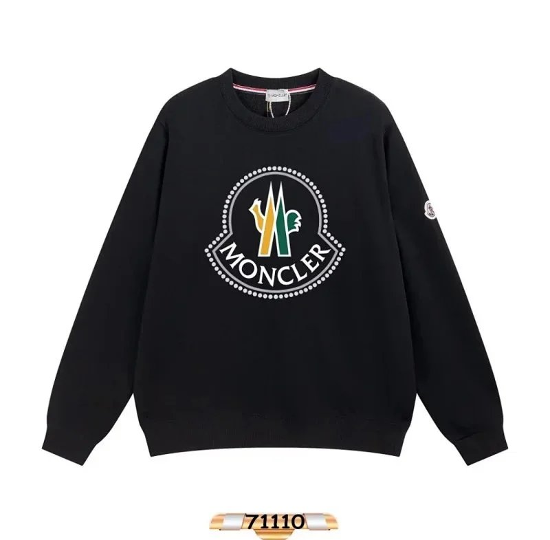 Moncler Hoodie Autumn Fashion All-Match round Neck Sweater MR26-40-Telegram